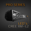 34 Inch PRO Series LED Light Bars with Precision Parabolic Reflectors.